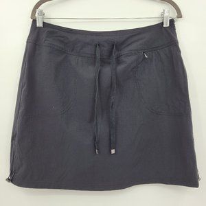 GreenTea Black Athleisure Skort